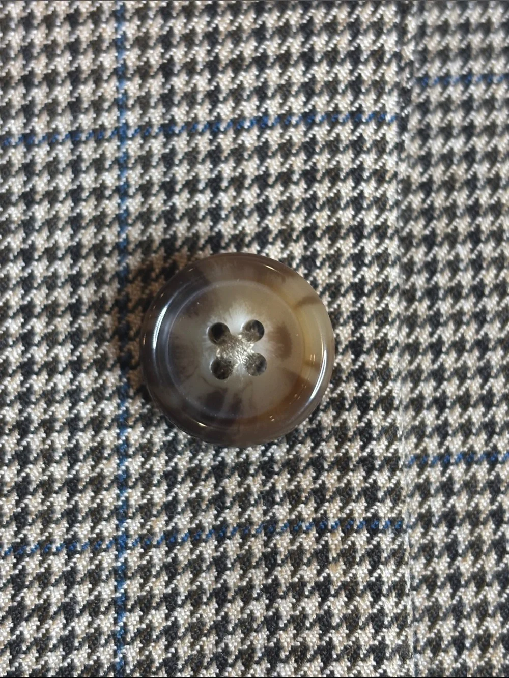 🤎 Lauren Ralph Lauren Men’s Brown Check Blazer 42R Lightweight Sport Coat 🤎